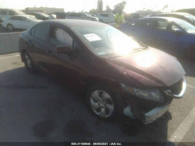 HONDA CIVIC SEDAN 2014 19xfb2f5xee268961