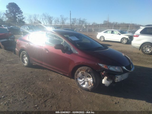 HONDA CIVIC SEDAN 2014 19xfb2f5xee268975