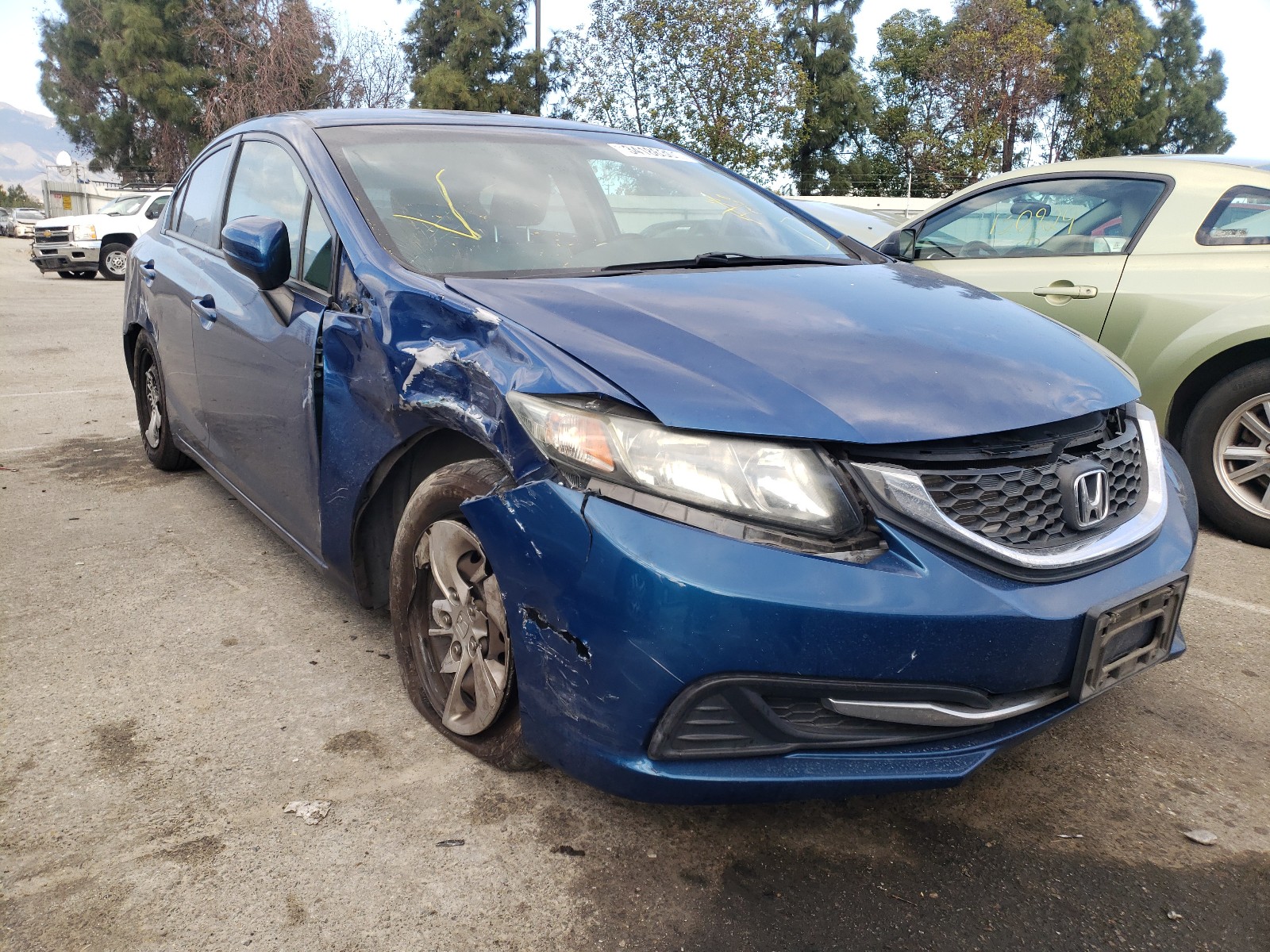 HONDA CIVIC LX 2014 19xfb2f5xee271701