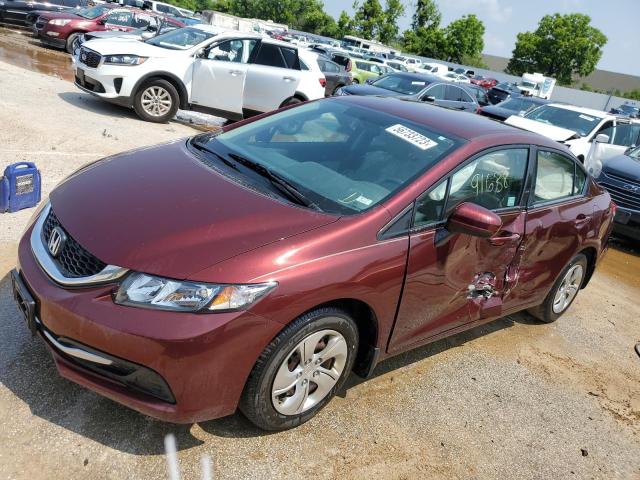 HONDA CIVIC LX 2015 19xfb2f5xfe050794