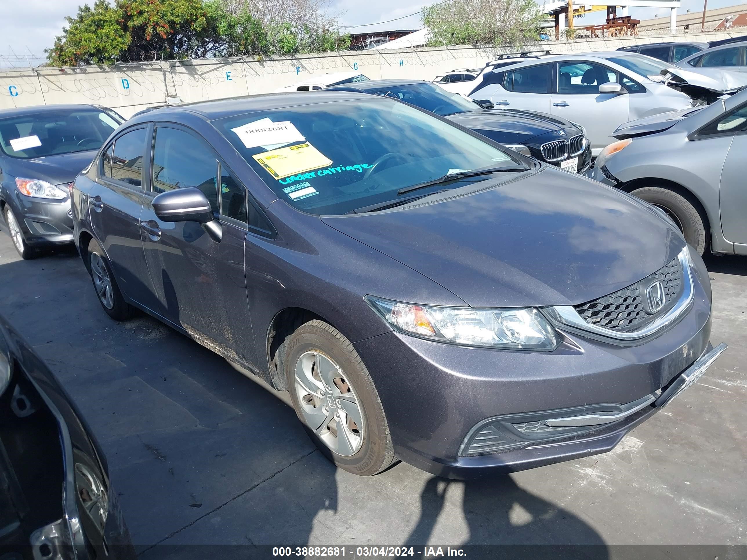 HONDA CIVIC 2015 19xfb2f5xfe232446