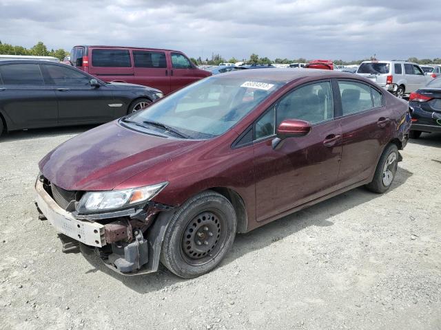 HONDA CIVIC LX 2015 19xfb2f5xfe289889