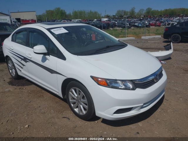 HONDA CIVIC 2012 19xfb2f80ce001769