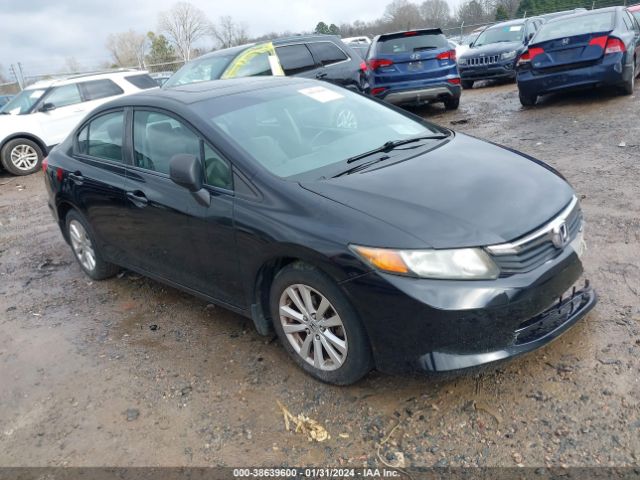 HONDA CIVIC 2012 19xfb2f81ce032657