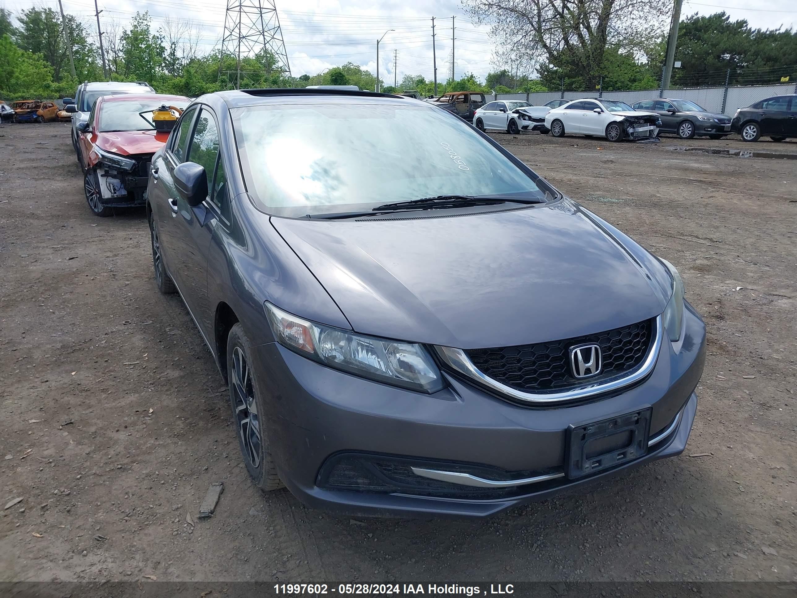 HONDA CIVIC 2014 19xfb2f81ee058050