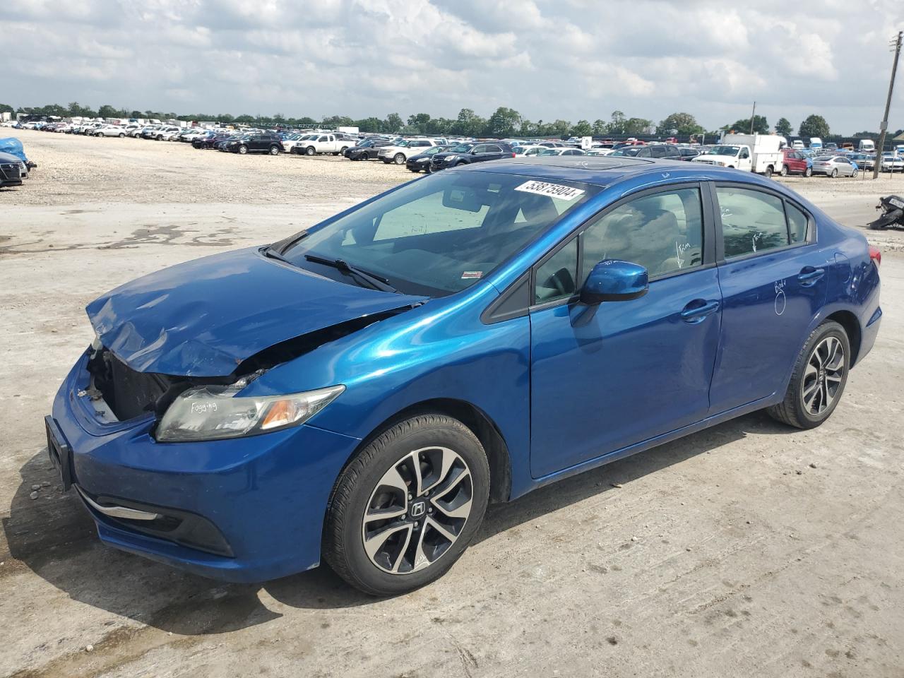 HONDA CIVIC 2013 19xfb2f84de054413