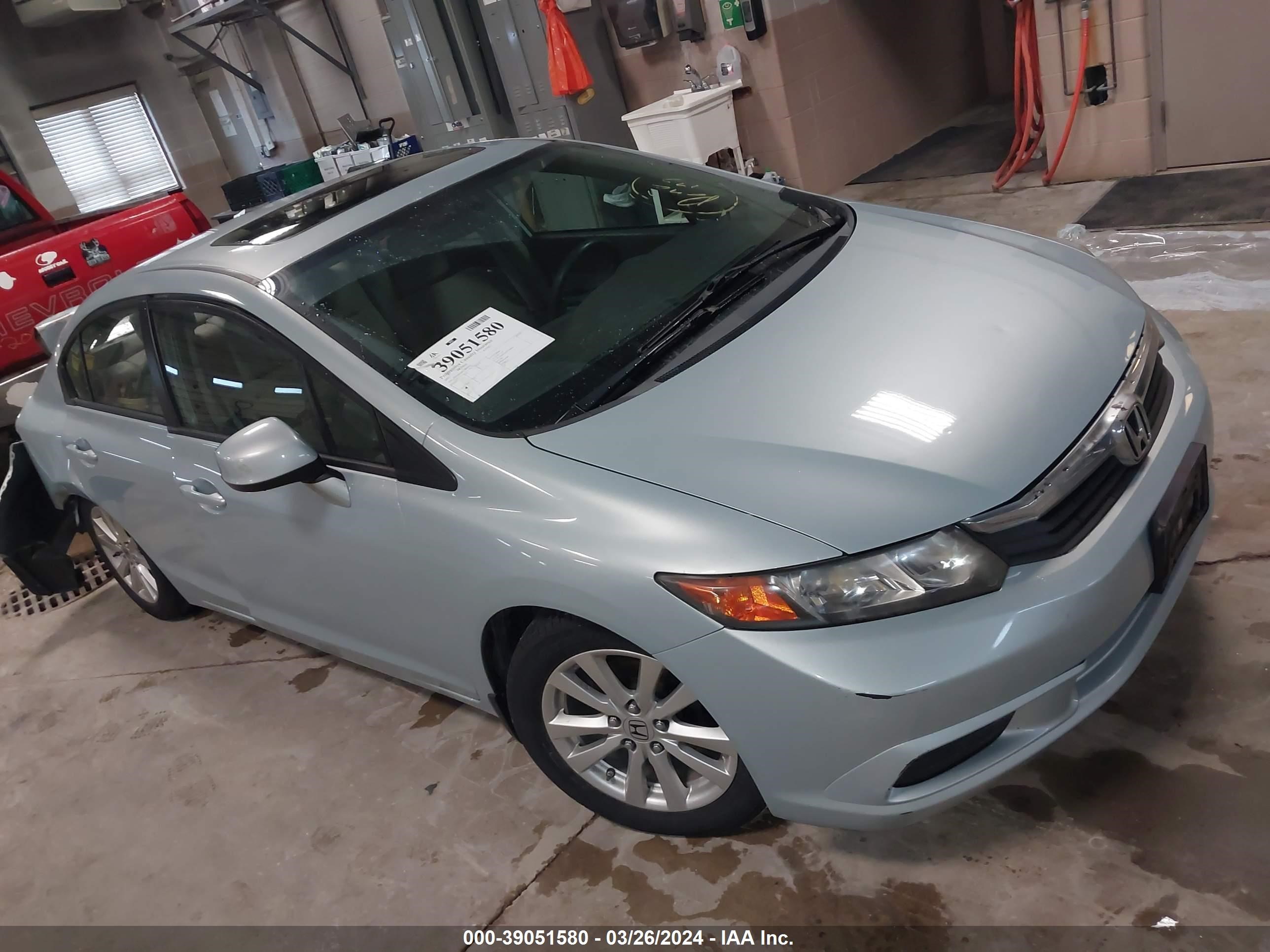 HONDA CIVIC 2012 19xfb2f86ce016910