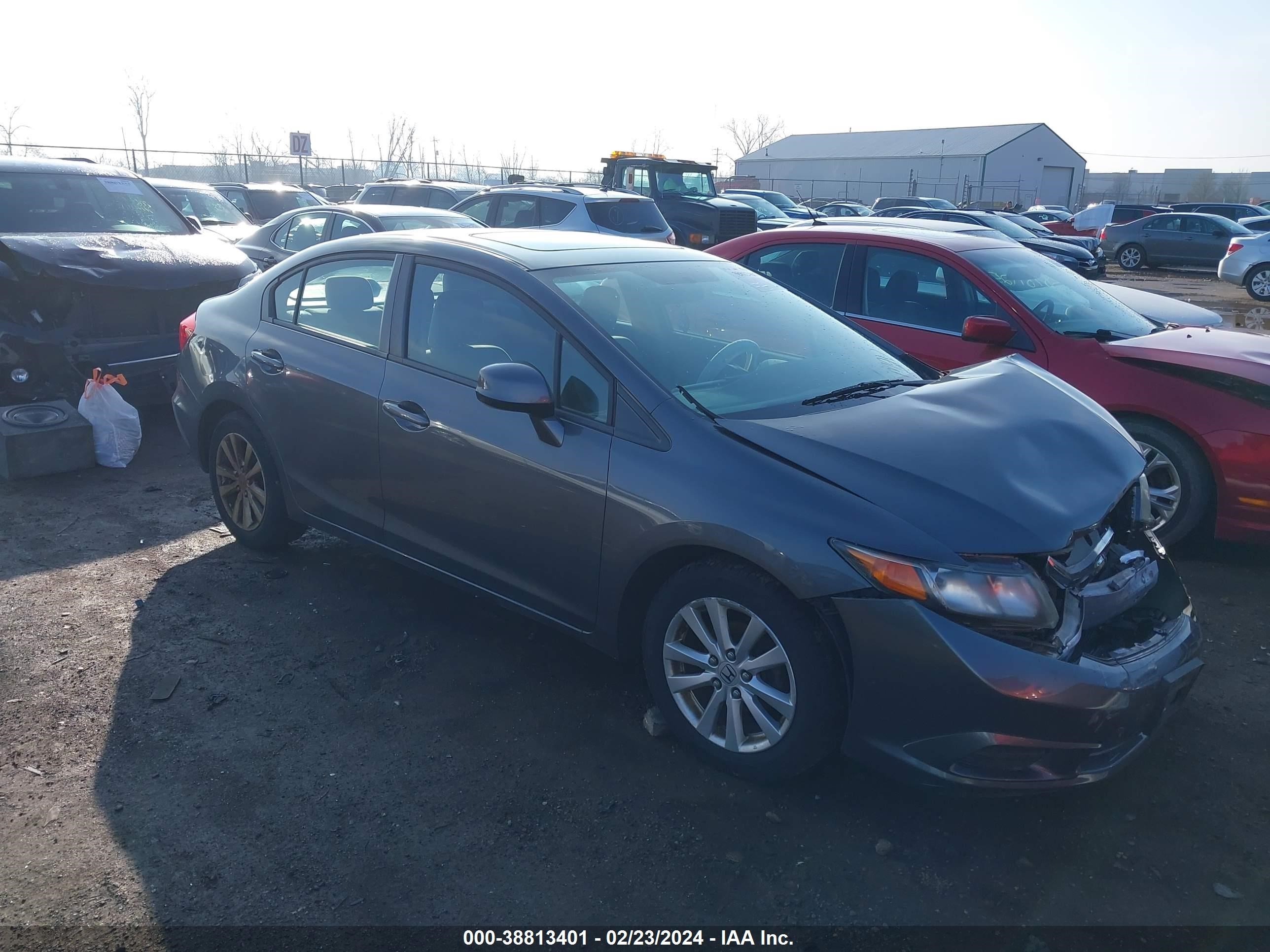 HONDA CIVIC 2012 19xfb2f86ce019371