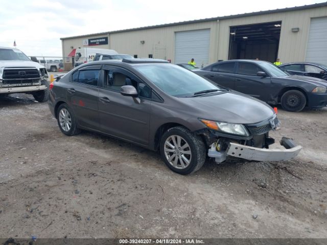 HONDA CIVIC 2012 19xfb2f86ce316642