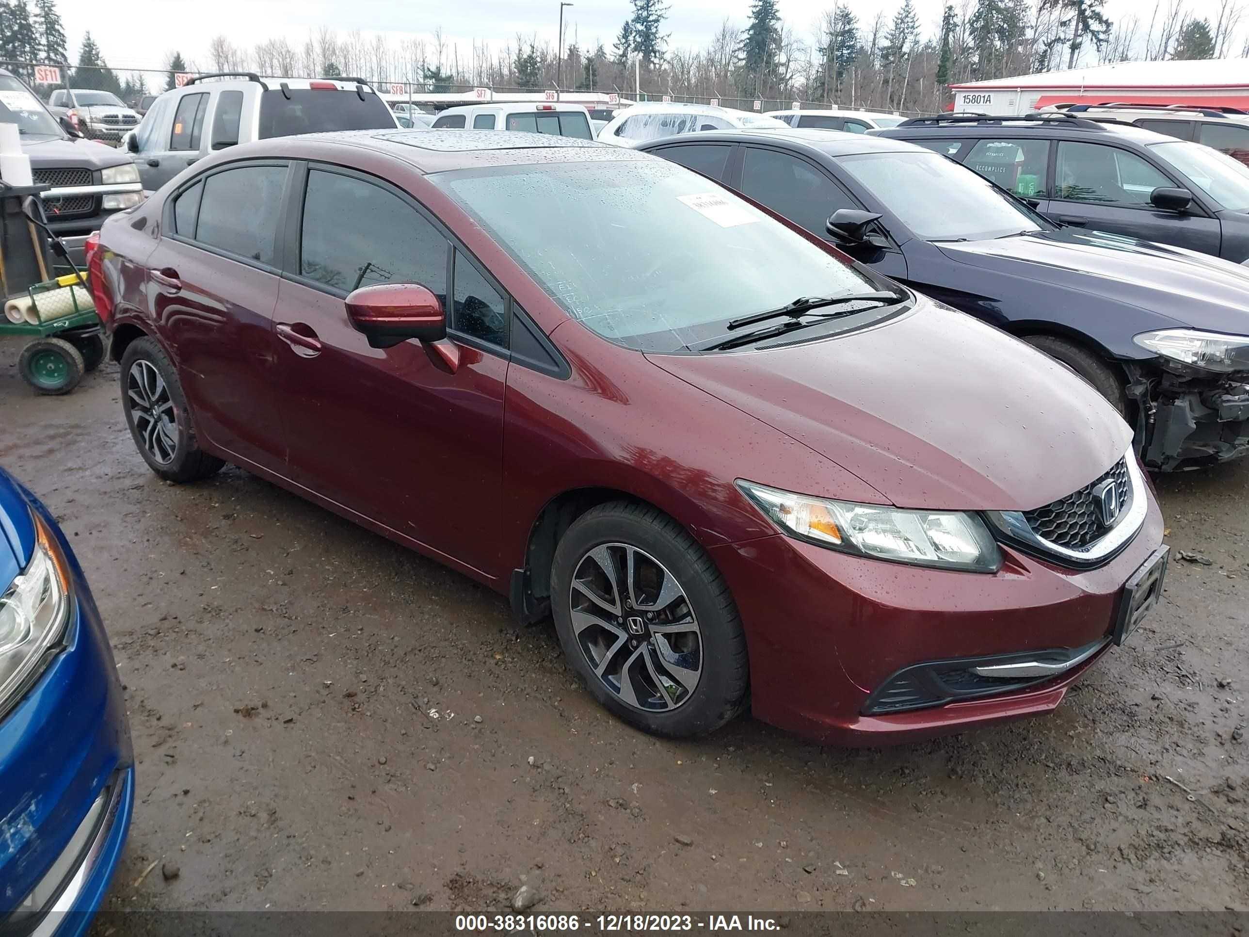 HONDA CIVIC 2014 19xfb2f86ee271169