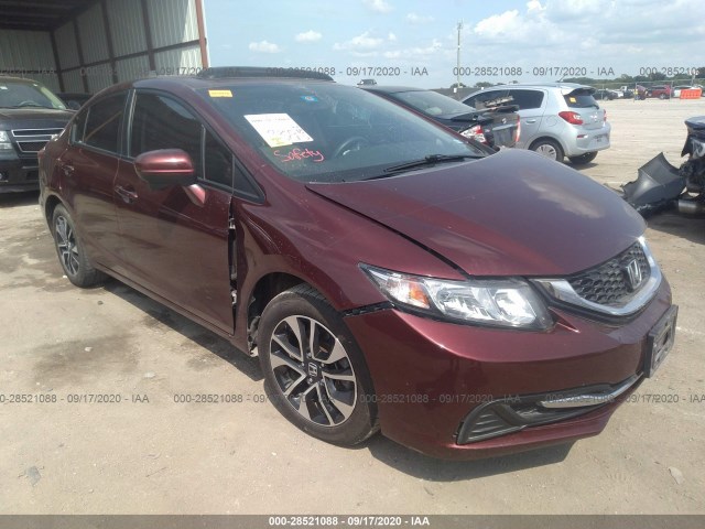 HONDA CIVIC SEDAN 2014 19xfb2f87ee000587