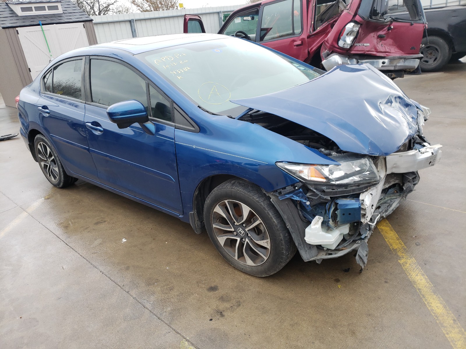 HONDA CIVIC EX 2014 19xfb2f88ee073743