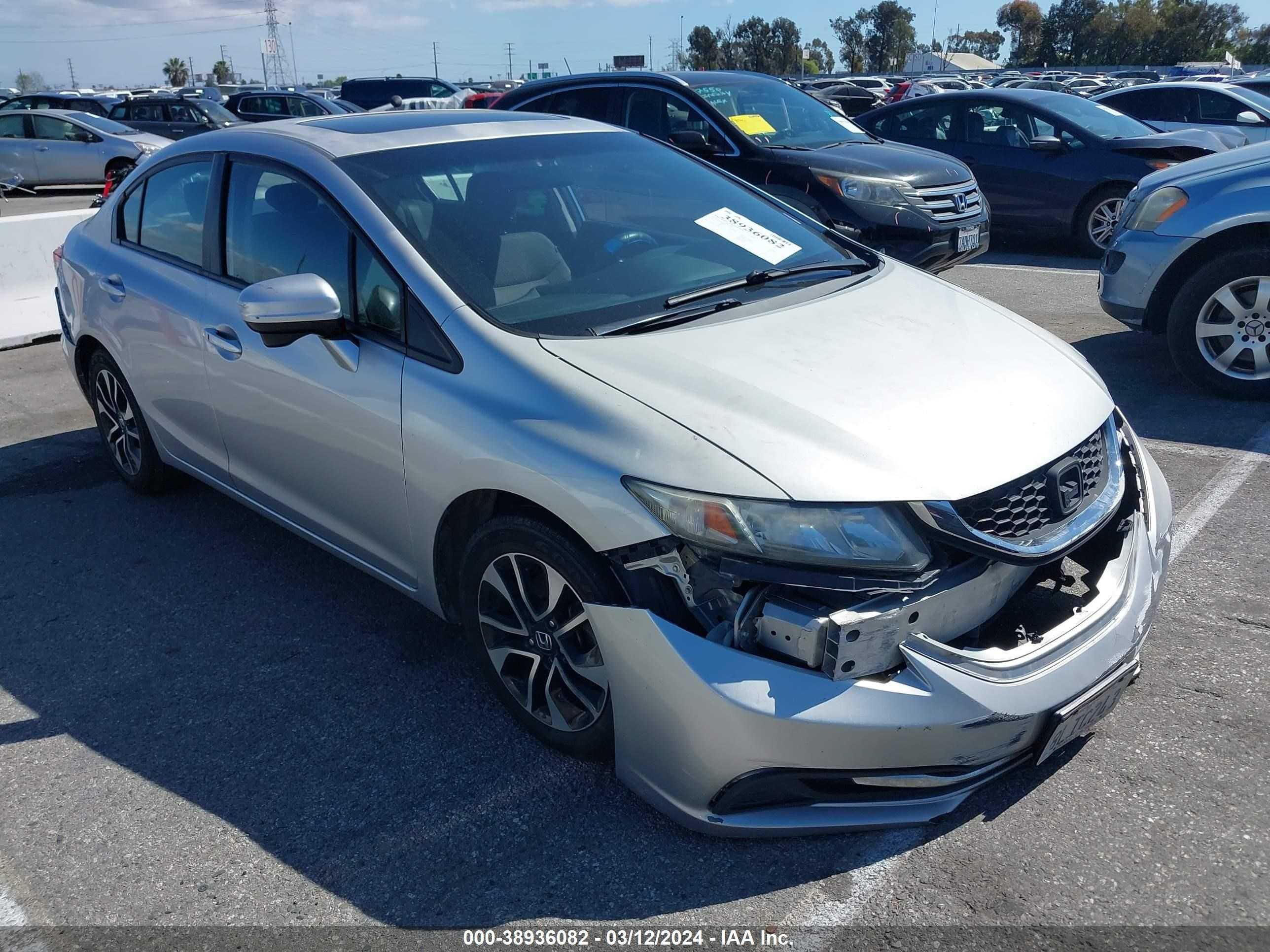 HONDA CIVIC 2014 19xfb2f88ee251442