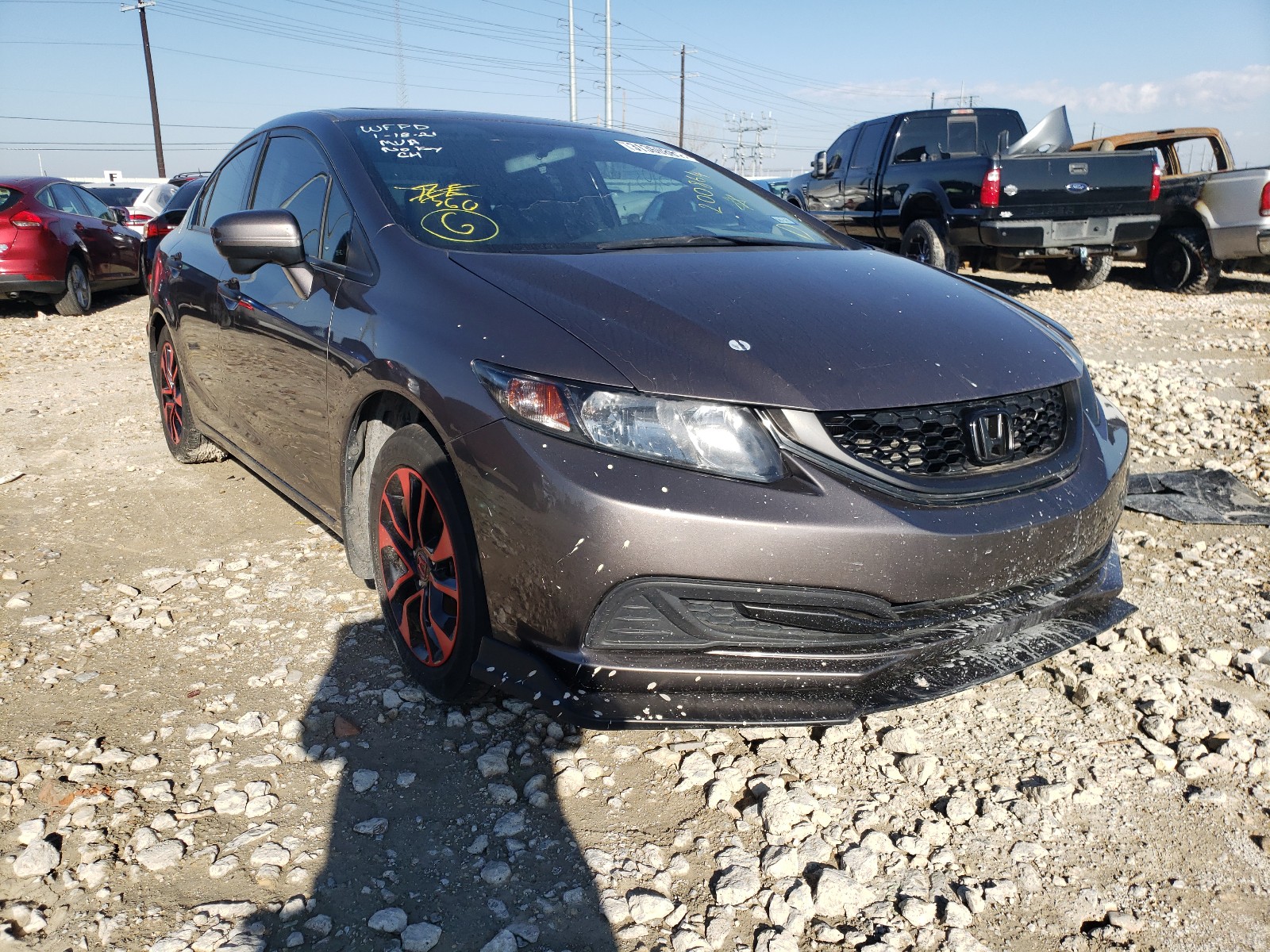 HONDA CIVIC EX 2014 19xfb2f8xee200864