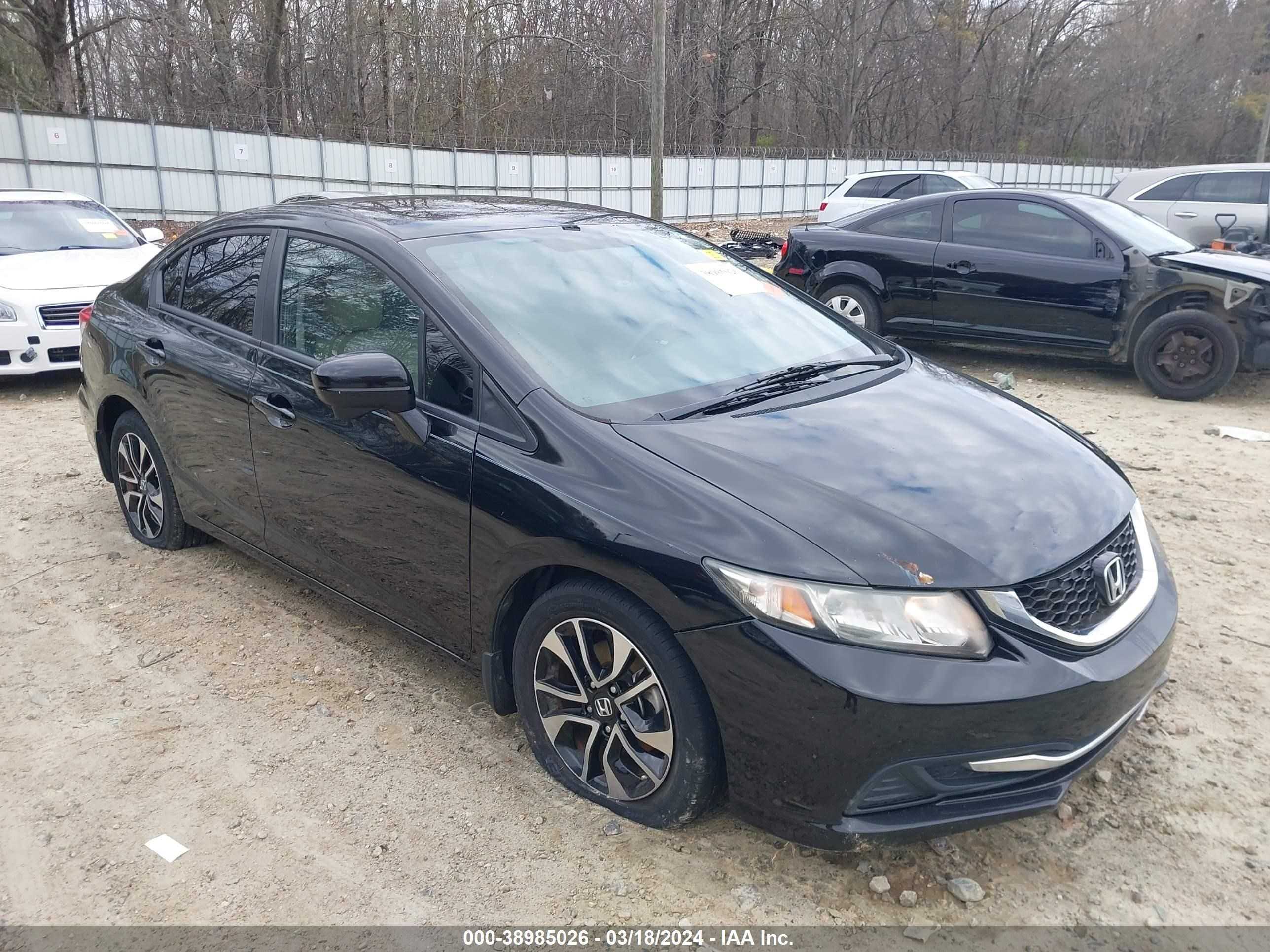 HONDA CIVIC 2014 19xfb2f8xee250146