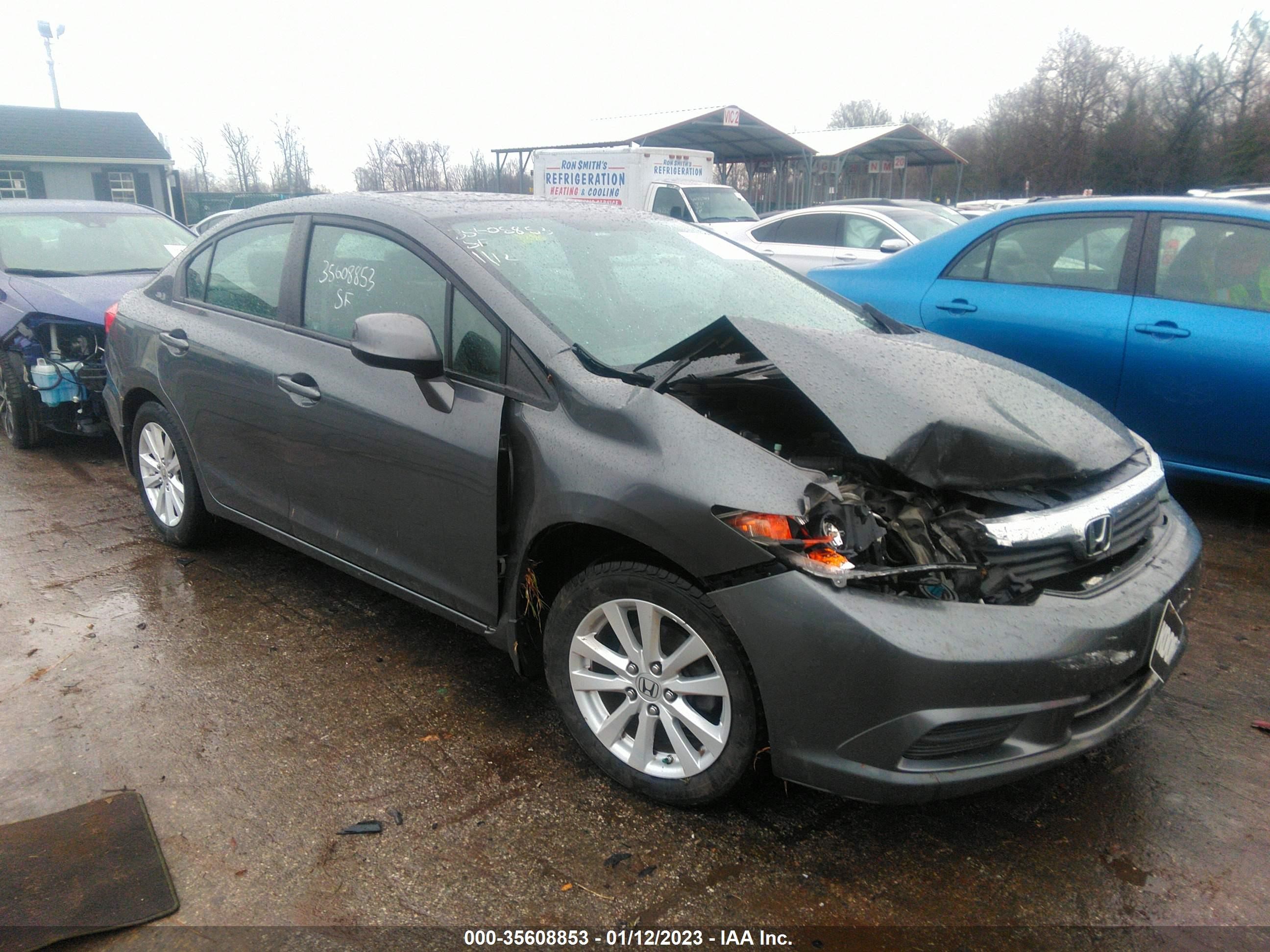 HONDA CIVIC 2012 19xfb2f91ce069376