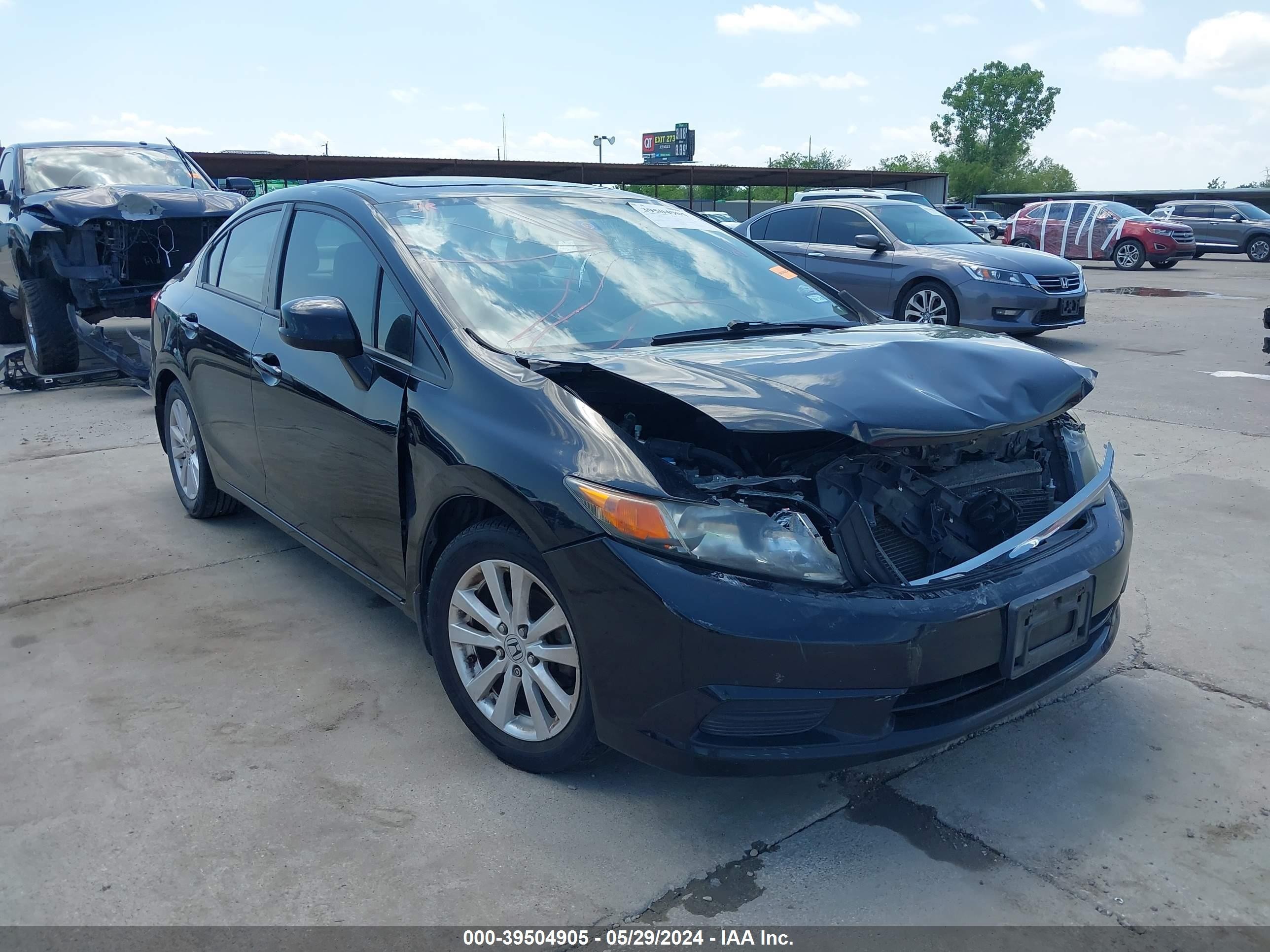 HONDA CIVIC 2012 19xfb2f95ce041743