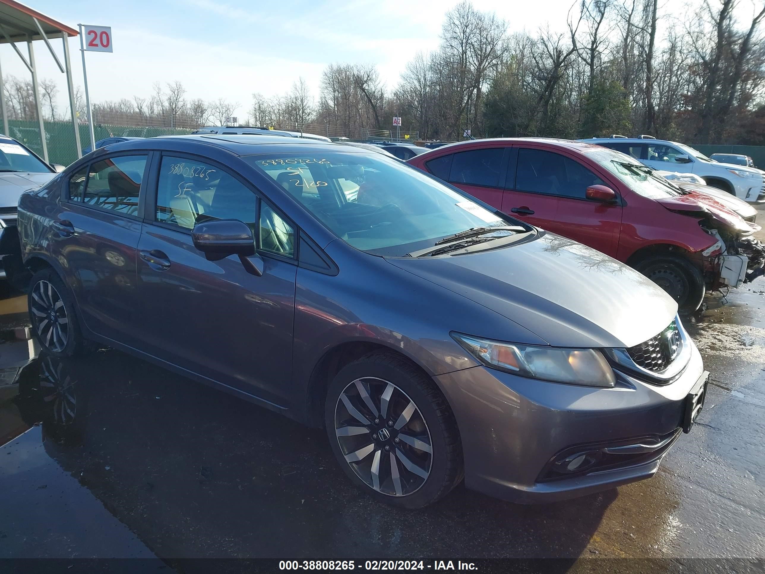 HONDA CIVIC 2015 19xfb2f96fe260991