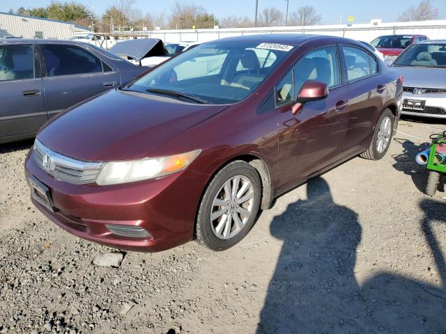 HONDA CIVIC EXL 2012 19xfb2f98ce335041