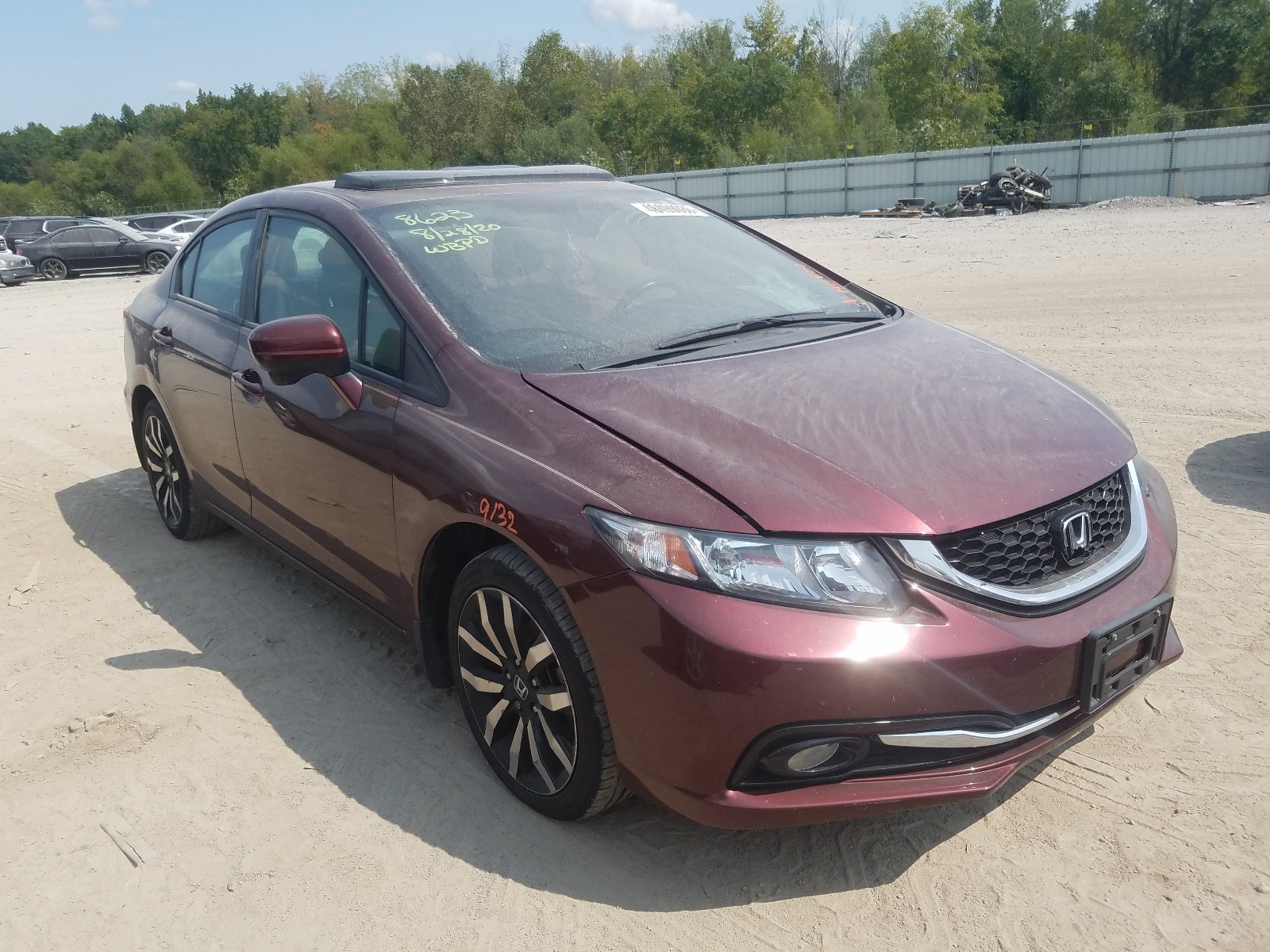 HONDA CIVIC EXL 2014 19xfb2f98ee053730