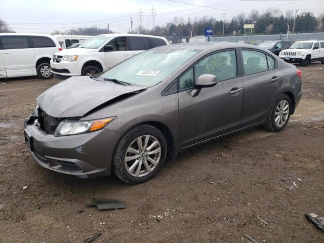 HONDA CIVIC EXL 2012 19xfb2f9xce006633