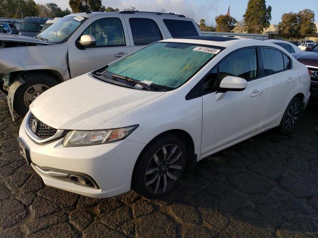 HONDA CIVIC EXL 2015 19xfb2f9xfe281407