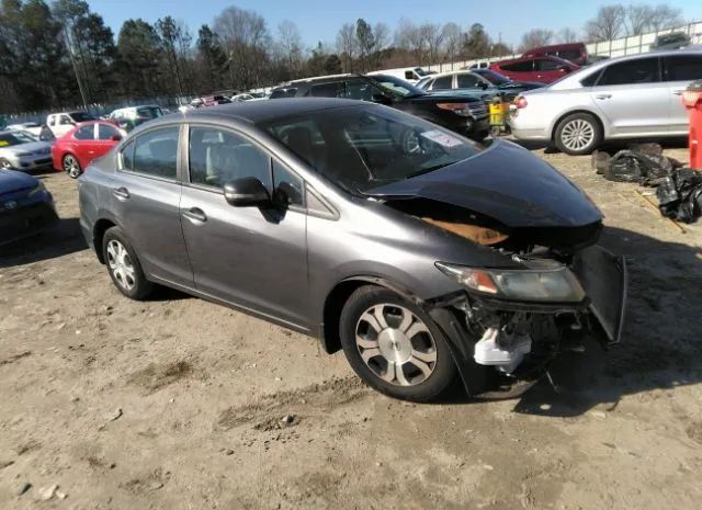 HONDA CIVIC HYBRID 2013 19xfb4f20de000162