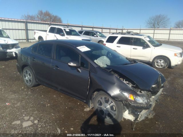 HONDA CIVIC HYBRID 2013 19xfb4f20de000243