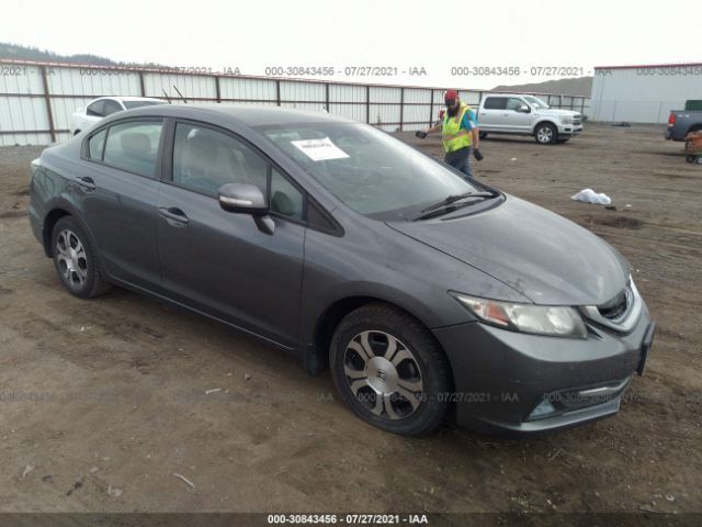 HONDA CIVIC HYBRID 2013 19xfb4f20de001019