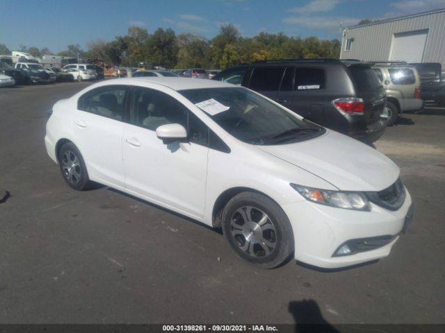 HONDA CIVIC HYBRID 2015 19xfb4f20fe000665