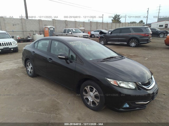 HONDA CIVIC HYBRID 2013 19xfb4f21de000493