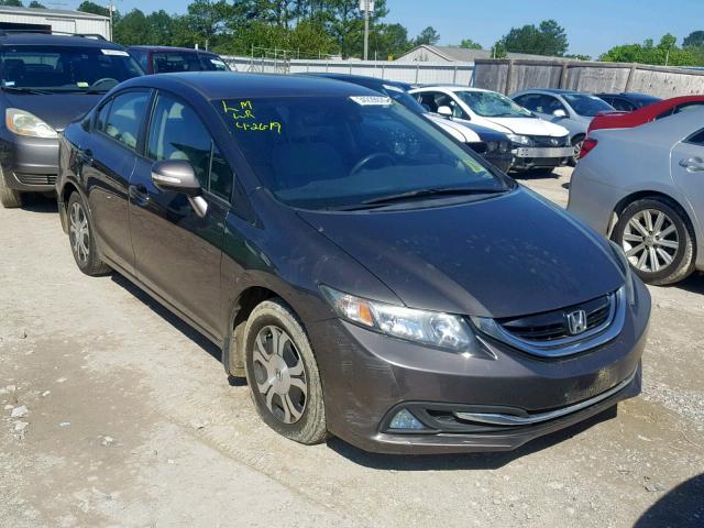 HONDA CIVIC HYBR 2013 19xfb4f21de001403