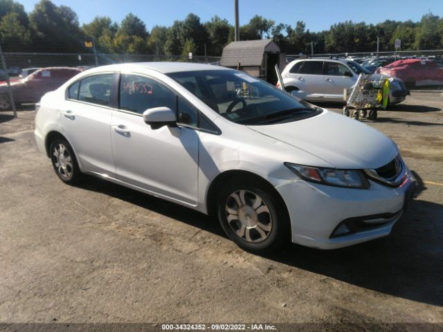 HONDA CIVIC HYBRID 2015 19xfb4f21fe200163