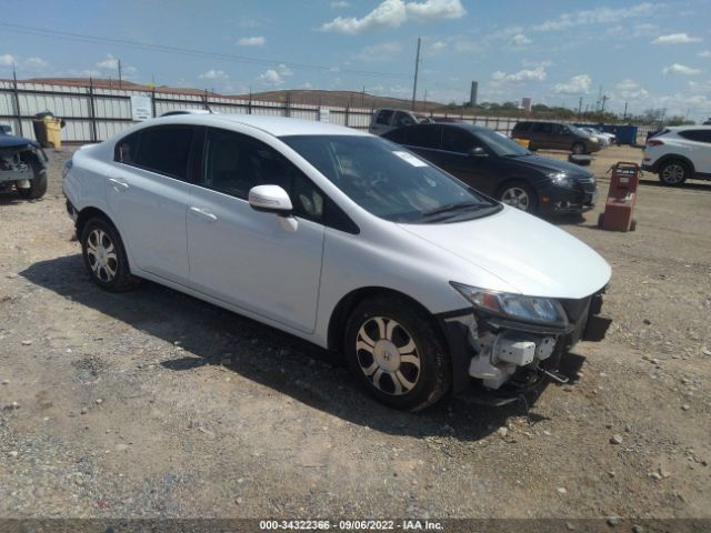 HONDA CIVIC HYBRID 2013 19xfb4f22de203876