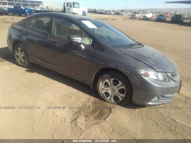 HONDA CIVIC HYBRID 2014 19xfb4f22ee201790