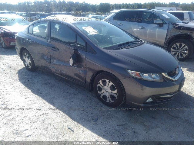 HONDA CIVIC HYBRID 2015 19xfb4f22fe001364