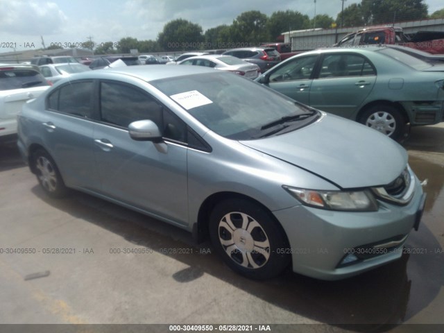 HONDA CIVIC HYBRID 2013 19xfb4f23de000298