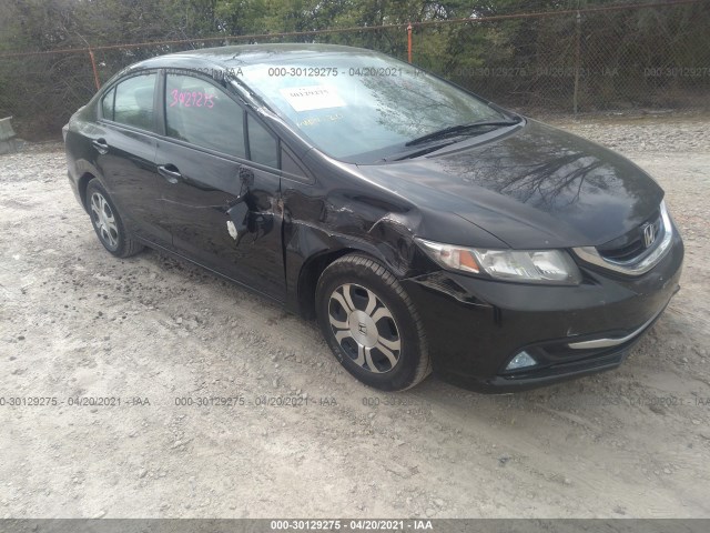 HONDA CIVIC HYBRID 2013 19xfb4f23de000947