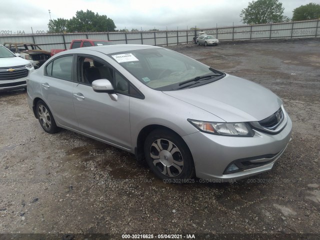 HONDA CIVIC HYBRID 2013 19xfb4f23de004030