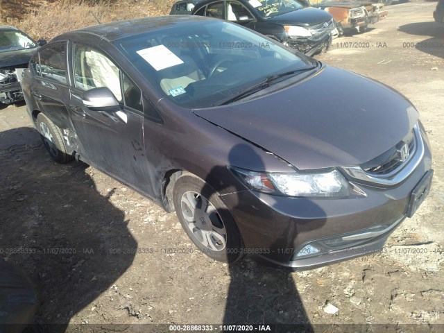 HONDA CIVIC HYBRID 2013 19xfb4f24de004151