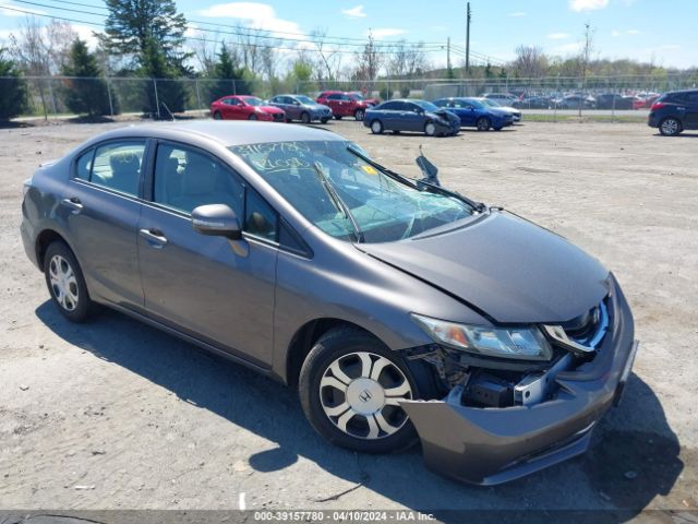 HONDA CIVIC HYBRID 2013 19xfb4f24de200378