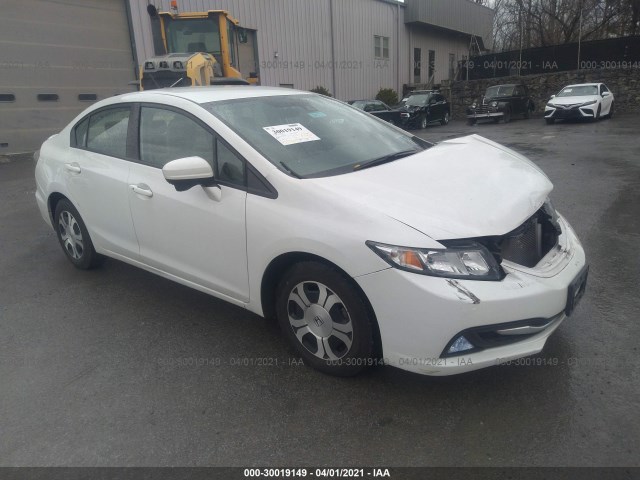 HONDA CIVIC HYBRID 2015 19xfb4f24fe200464