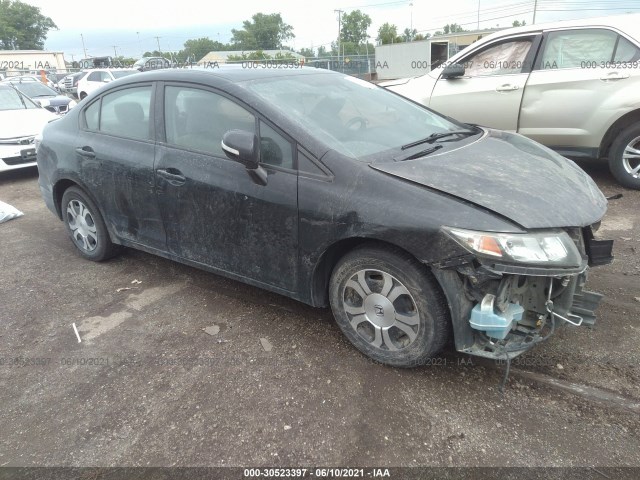 HONDA CIVIC HYBRID 2013 19xfb4f25de001033