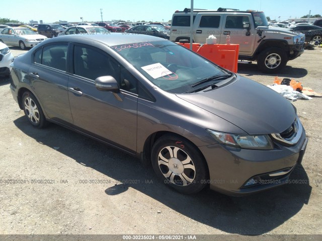 HONDA CIVIC HYBRID 2013 19xfb4f25de002117