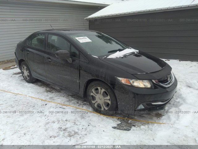 HONDA CIVIC HYBRID 2014 19xfb4f25ee001731