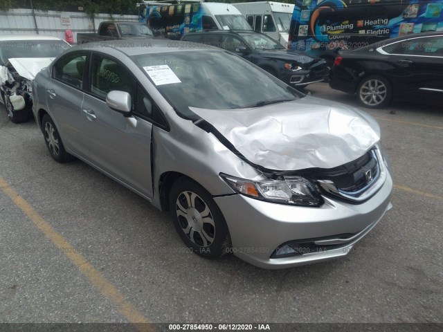 HONDA CIVIC HYBRID 2013 19xfb4f26de001574