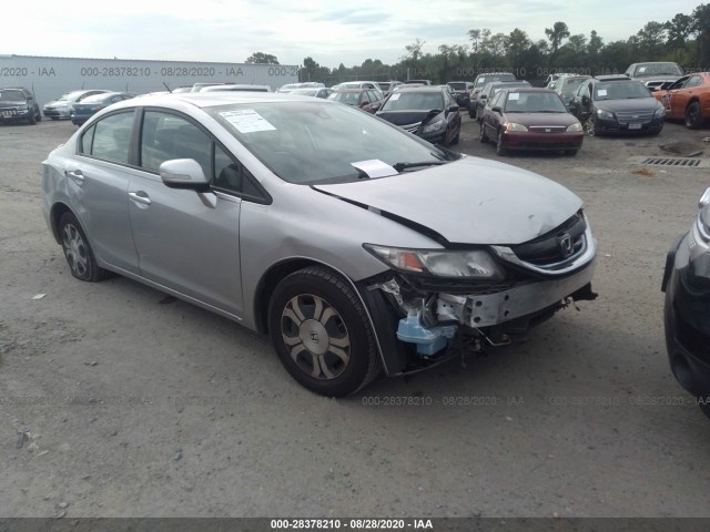 HONDA CIVIC HYBRID 2013 19xfb4f26de001624