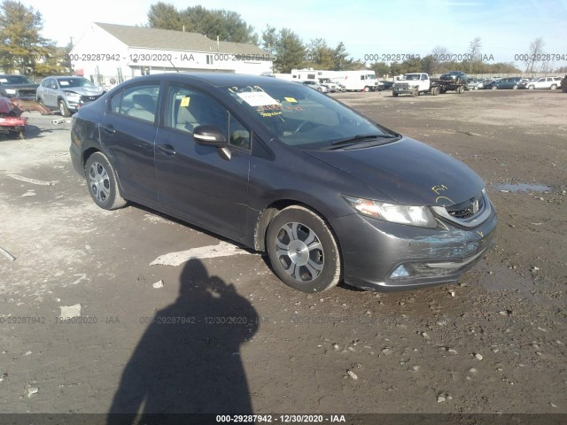 HONDA CIVIC HYBRID 2013 19xfb4f26de002420