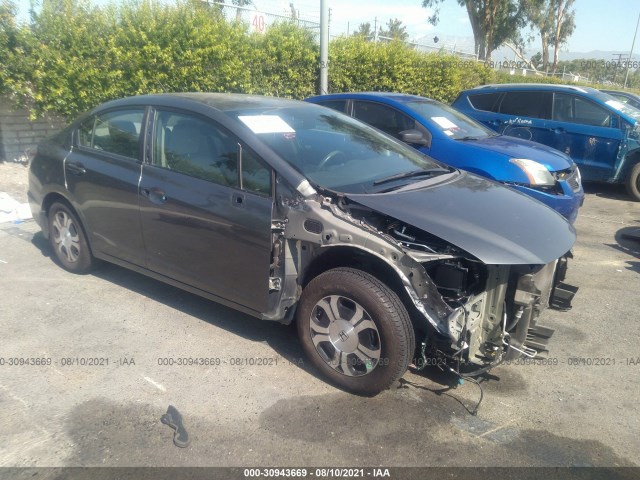 HONDA CIVIC HYBRID 2013 19xfb4f26de200950