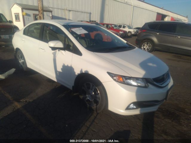 HONDA CIVIC HYBRID 2014 19xfb4f26ee200044